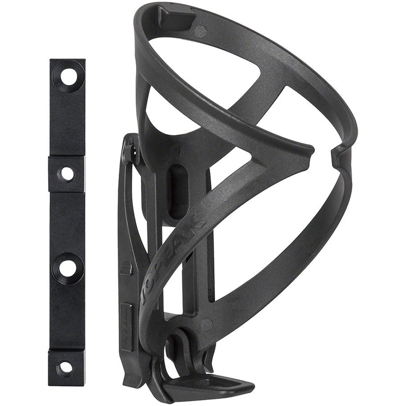 Topeak Ninja Master+ X1AJ Water Bottle Cage – QuickClick Includes Tire Levers BLK