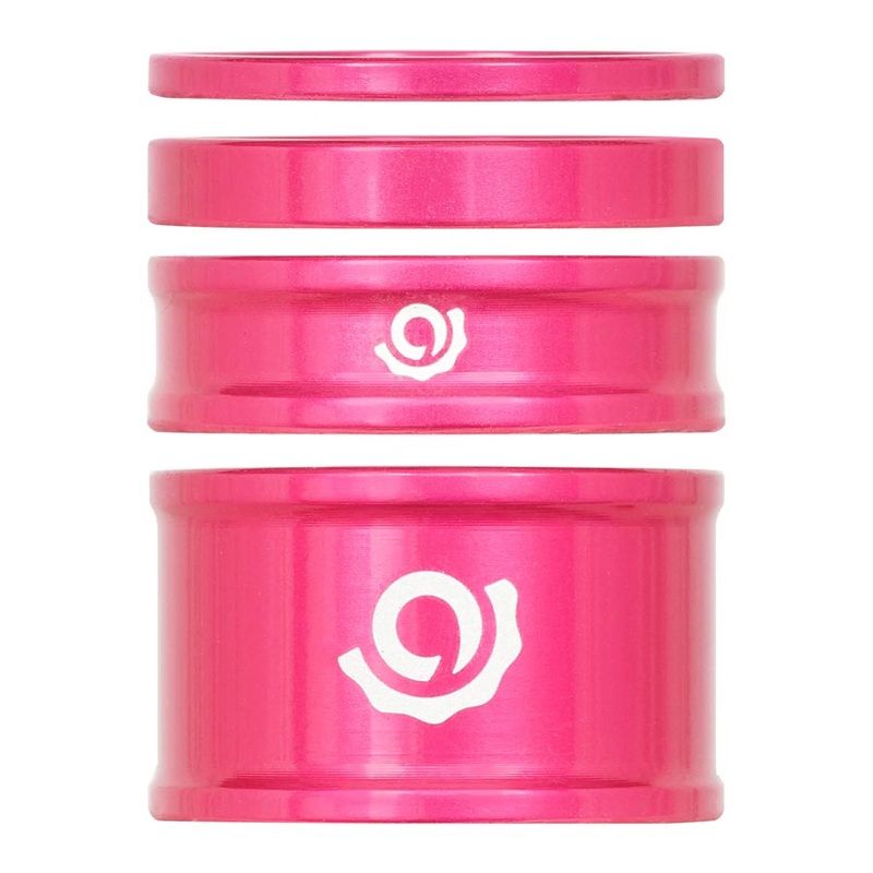 Industry Nine Headset Combo Spacer Kit 1-1/8″ Set/4 Pink