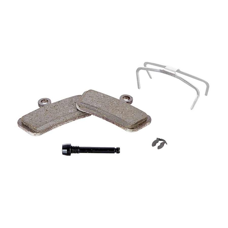 SRAM Disc Brake Pads – Organic Compound Aluminum Backed Quiet/Light For Trail Guide G2