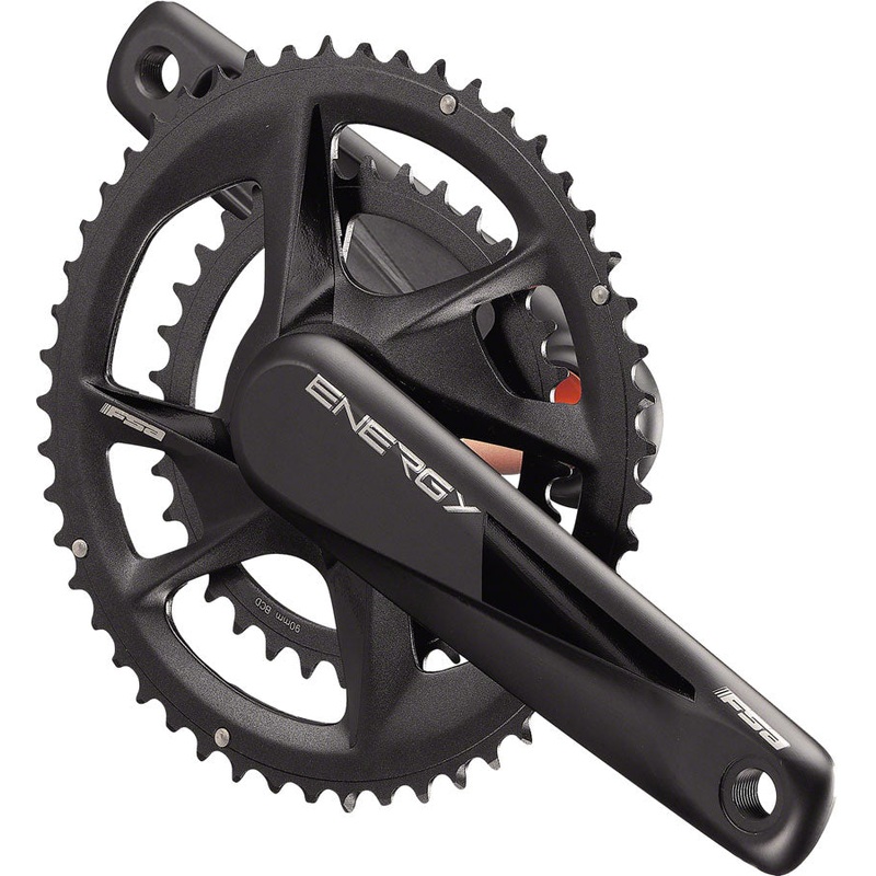 Full Speed Ahead Energy Modular Crankset – 170mm 11/12-Speed 50/34t Direct Mount/90mm BCD 386 EVO Spindle Interface BLK
