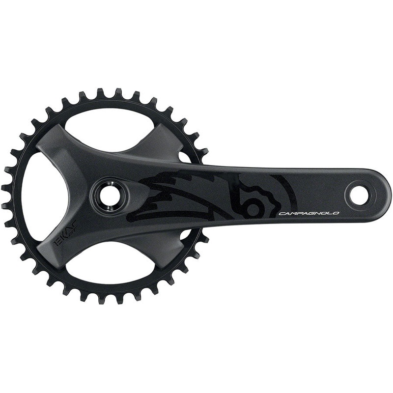 Campagnolo EKAR GT Crankset – 170mm 13-Speed 40t 123mm BCD Campagnolo Ultra-Torque Spindle Interface BLK