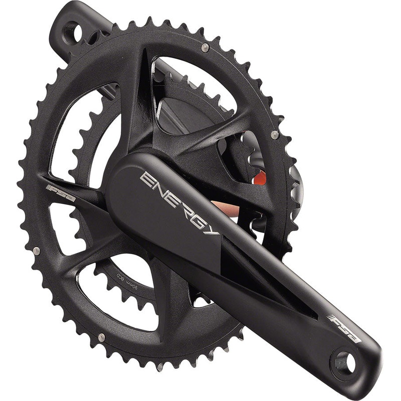 Full Speed Ahead Energy Modular Crankset – 175mm 11/12-Speed 46/30t Direct Mount/90mm  BCD 386 EVO Spindle Interface BLK