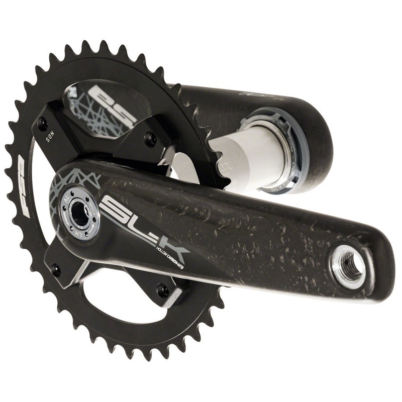 Full Speed Ahead SL-K Light BB392 Tandem Front Crankset – 175mm 38t 104 BCD BLK