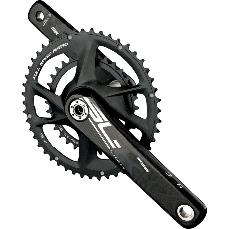 Full Speed Ahead SL-K Modular Crankset – 170mm 11/12-Speed 46/30t Direct Mount 90 BCD 386 EVO Spindle Interface BLK