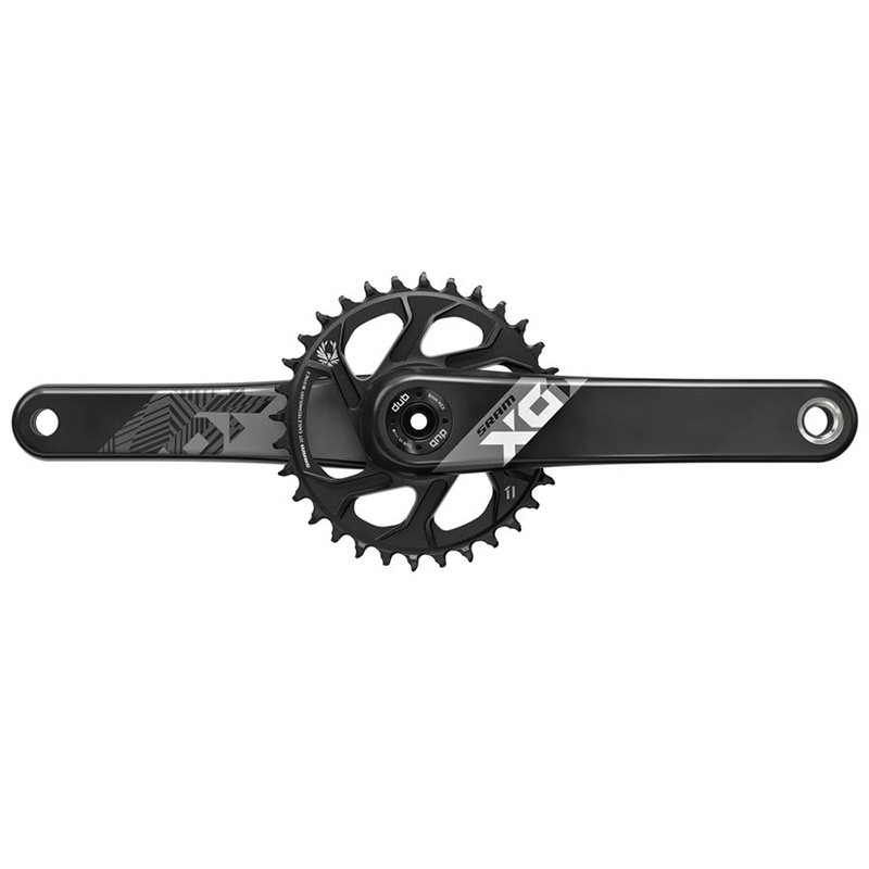 SRAM X01 Eagle DUB C3 Crankset Speed: 11/12 Spindle: 28.99mm BCD: Direct Mount 30 DUB 170mm Black Fat Bike 4″