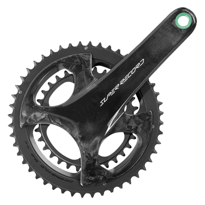 Campagnolo Super Record Wireless Crankset – 172.5mm 12-Speed 45/29t Campy 121/88 Asym BCD Ultra Torque Spindle Carbon