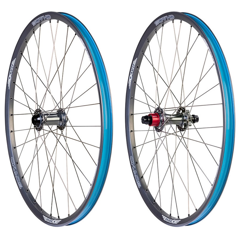 Halo Chaos 26″ Dirt Jump Wheelset Gray