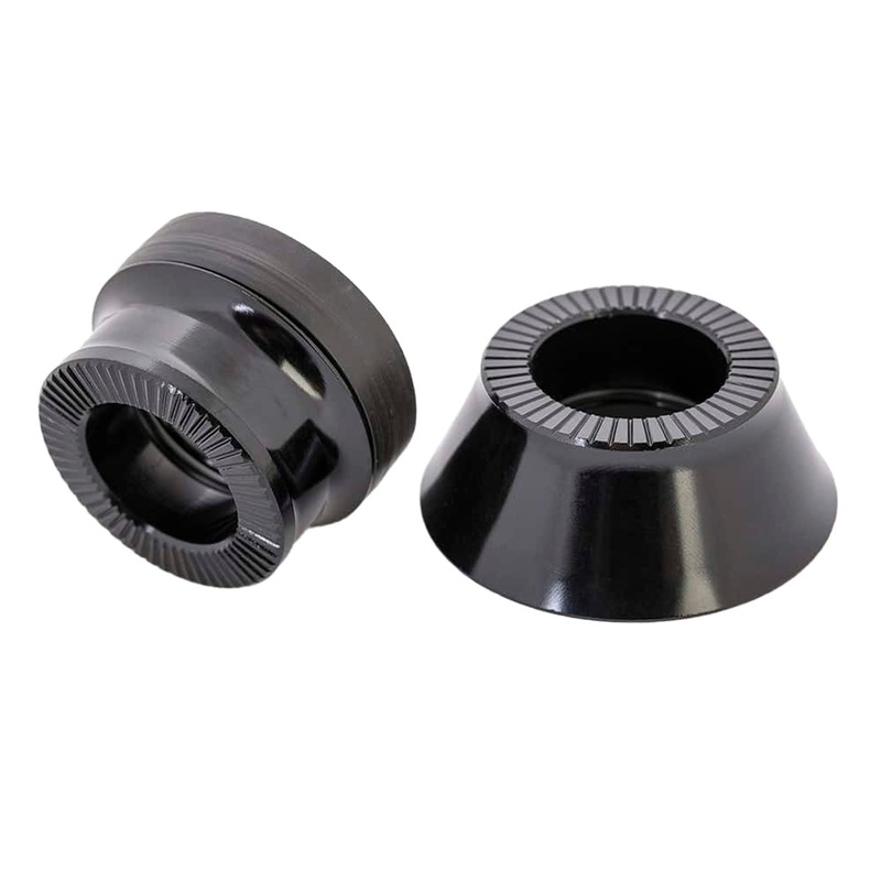 Halo DJD SupaDrive Endcaps (No Bolts) Black