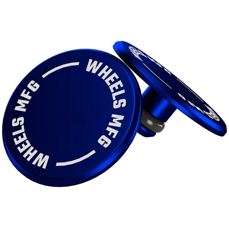 Wheels Mfg Thru-Axle Cap Set – Blue