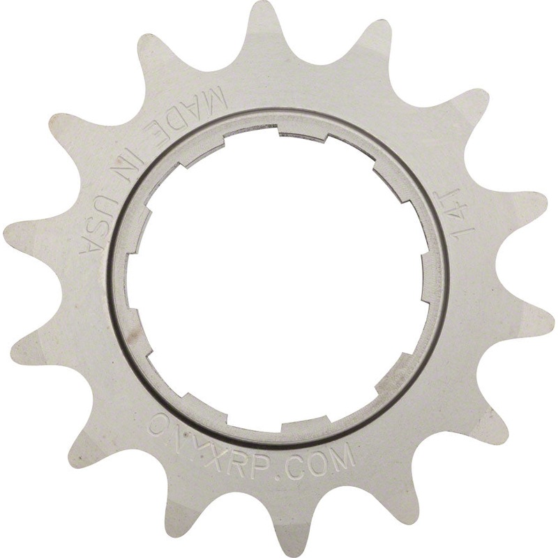 Onyx Stainless Cog: Shimano Compatible 3/32″ 14t