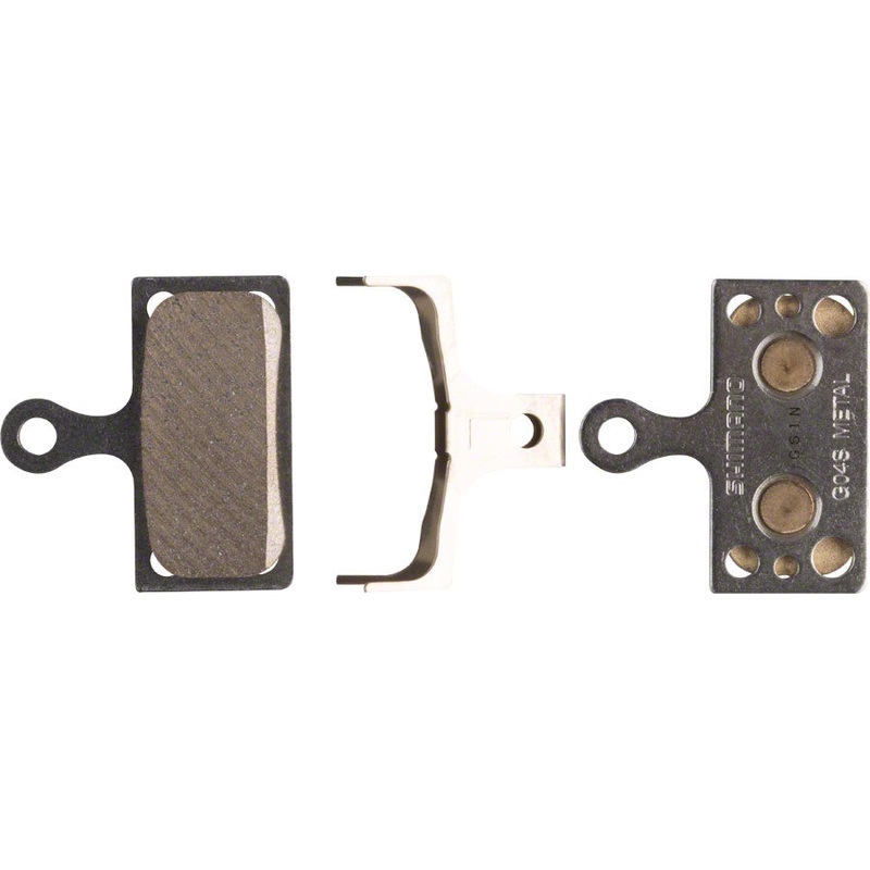 Shimano G04S-MX Disc Brake Pads Springs – Metal Compound Stainless Steel Back Plate One Pair