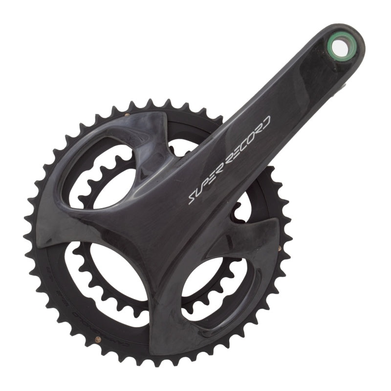 Campagnolo Super Record Wireless Crankset – 175mm 12-Speed 45/29t Campy 121/88 Asym BCD Ultra Torque Spindle Carbon