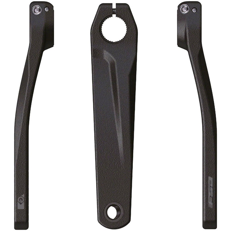 Full Speed Ahead CK-752 Shimano STEPS Ebike Crank Arm Setet – 170mm Fits Shimano Hollowtech II BLK