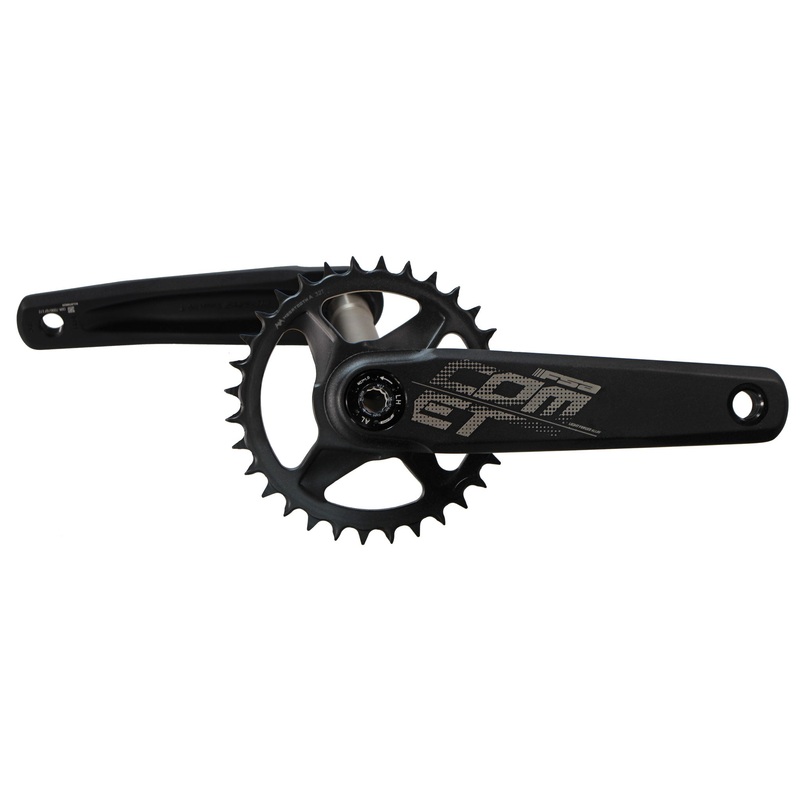 Full Speed Ahead Comet Modular Crankset – 170mm 11/12-Speed 32t Direct Mount Full Speed Ahead MegaExo Spindle Interface BLK