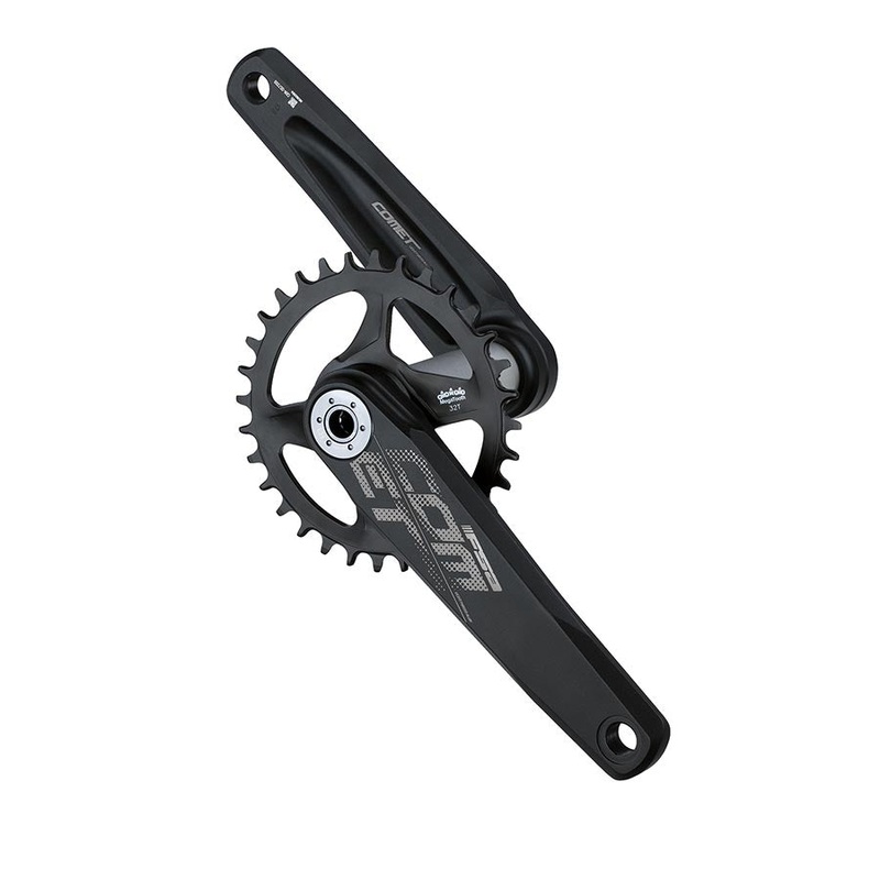 Full Speed Ahead Comet Modular Crankset – 175mm 11/12-Speed 32t Direct Mount Full Speed Ahead MegaExo Spindle Interface BLK