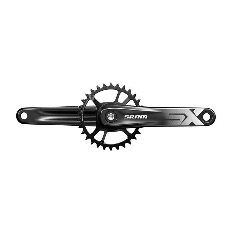 SRAM SX Eagle Crankset – 170mm 12-Speed 32t Direct Mount Power Spline Spindle Interface BLK A1