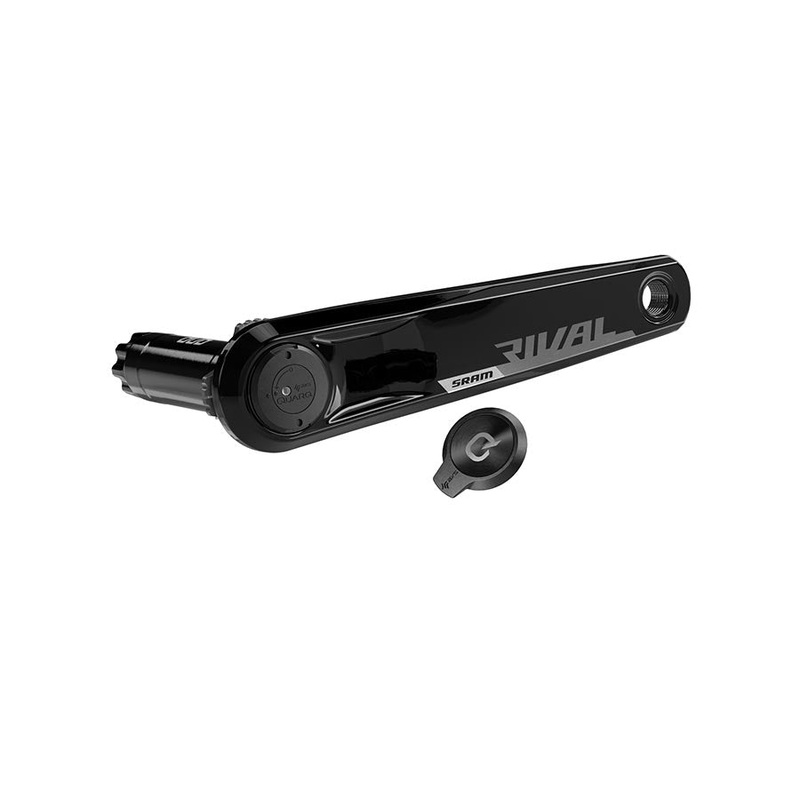 SRAM Rival AXS Wide Power Meter Left Crank Arm Spindle Upgrade Kit – 160mm DUB Spindle Interface BLK D1