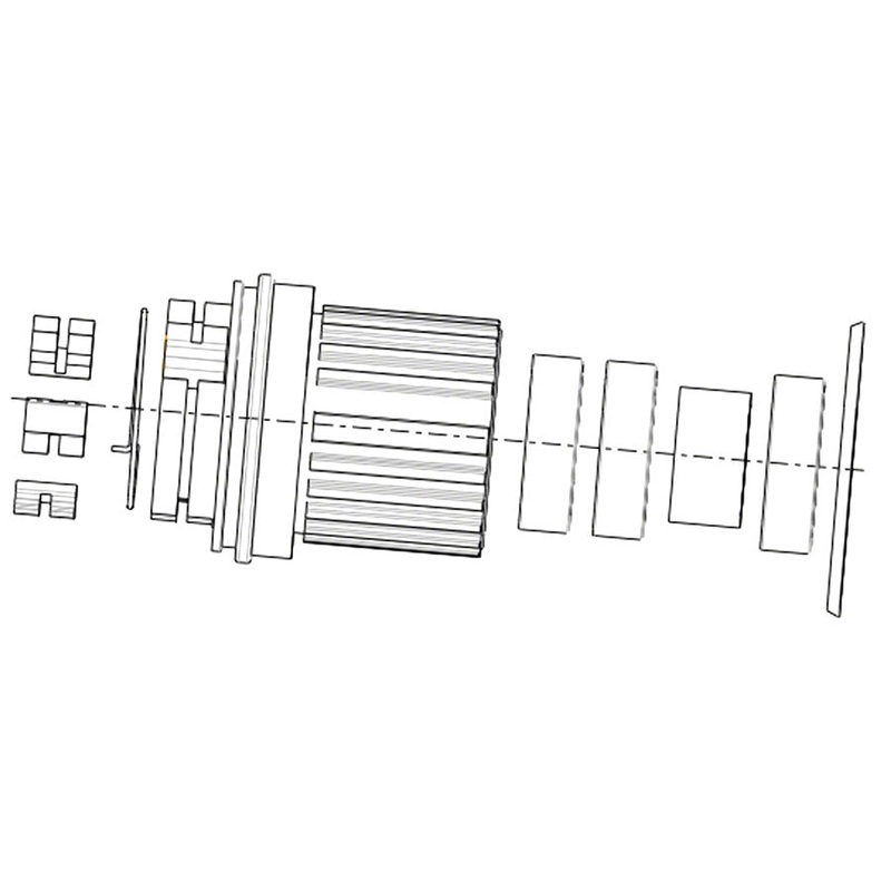 Sun SRC/SRX Freehub Body Kit – Micro Spline Aluminum