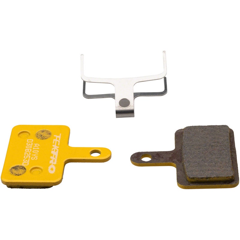 Tektro A10YS Disc Brake Pad – Metal/Ceramic Compound For Use With 2-Piston Calipers YLW