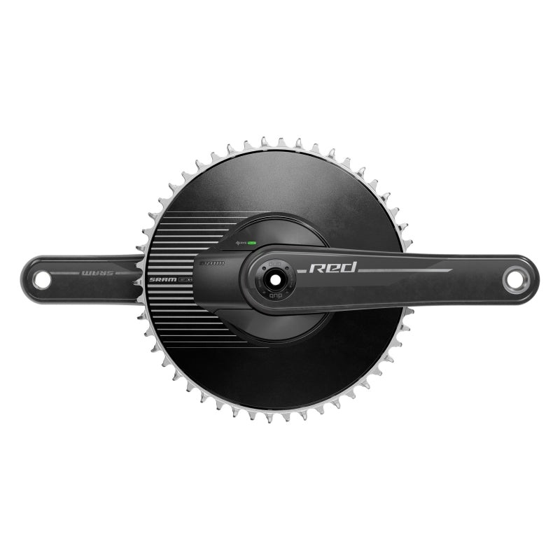 SRAM RED 1 AXS Power Meter Crankset –  170mm 12-Speed 50t Aero Chainring 8-Bolt Direct Mount DUB Spindle Interface Natural Carbon E1