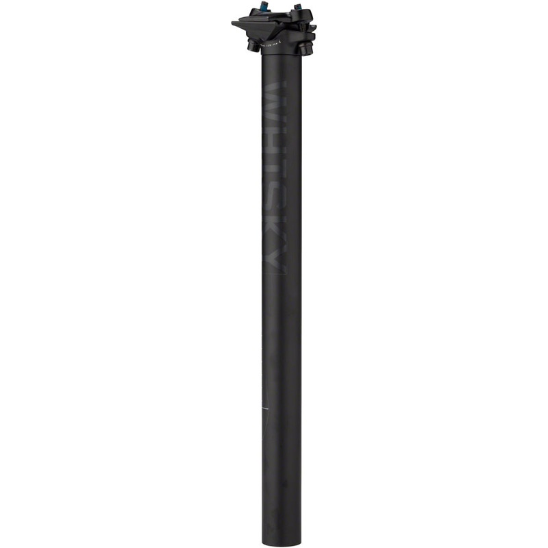 WHISKY No.7 Alloy Seatpost – 30.9 x 400mm 0mm Offset Matte Black