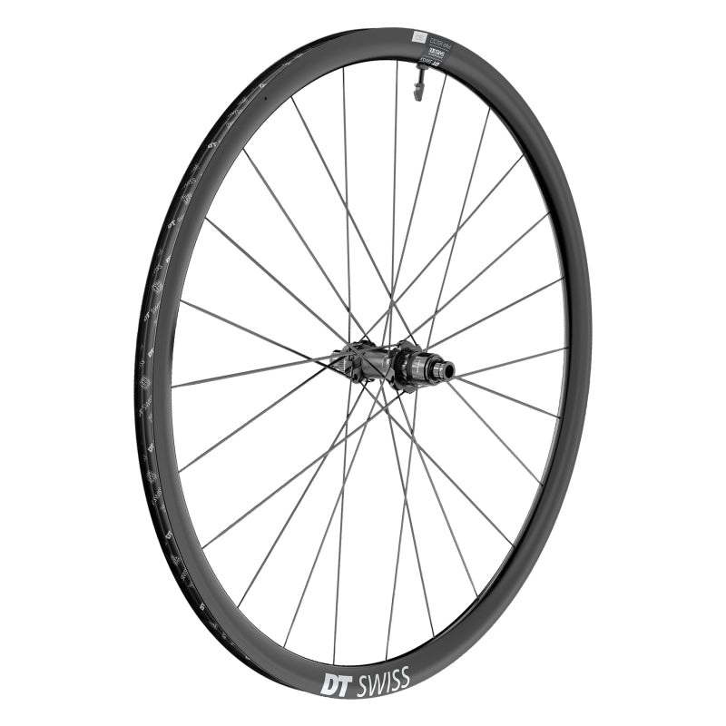 DT Swiss AR 1600 Spline 30 Rear Wheel – 700c 12 x 142mm Center-Lock XDR Ratchet 36 SL BLK
