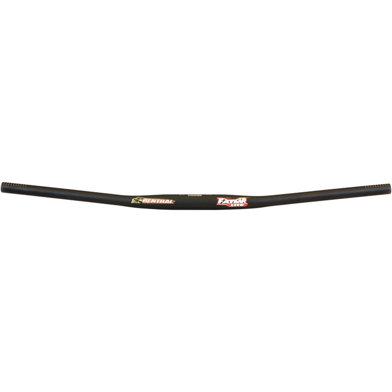 Renthal FatBar Lite Zero Handlebar – Aluminum 0mm 780mm 31.8mm Black