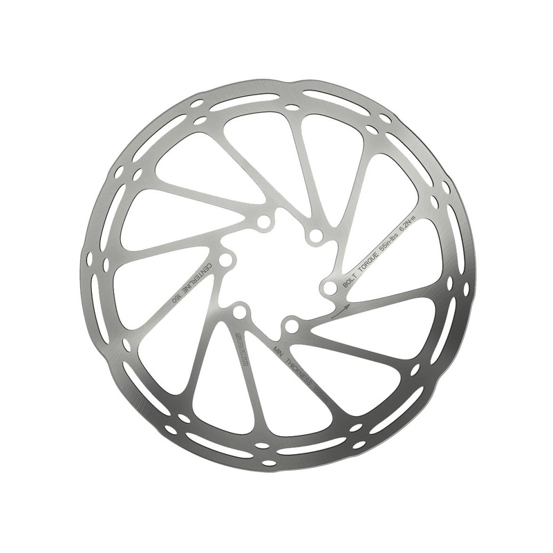 SRAM CenterLine Disc Brake Rotor – 200mm 6-Bolt 1.85mm