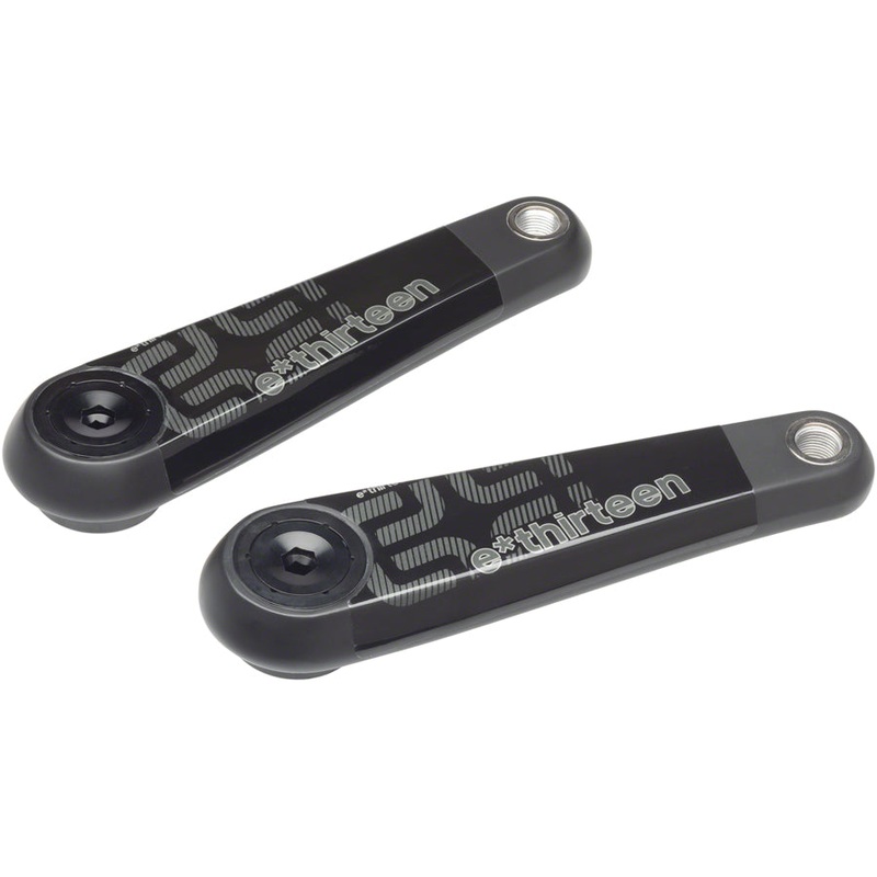 e*thirteen e*spec Race Ebike Carbon Crank Arm Set Self Extractor- 165mm Bosch CX Gen4 Carbon BLK