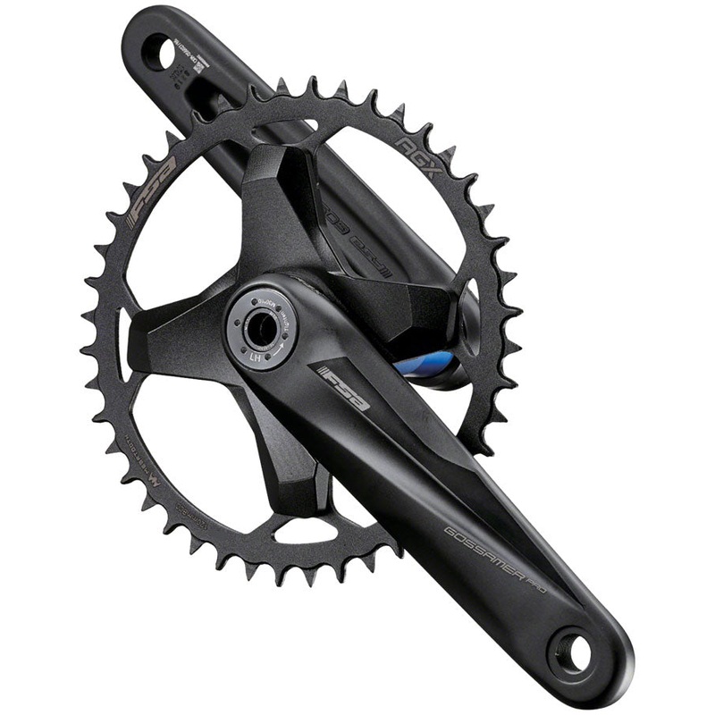 Full Speed Ahead Gossamer Pro Modular AGX+ 1x Crankset – 165mm 11/12-Speed 42t 120mm BCD 386 EVO Spindle Interface BLK