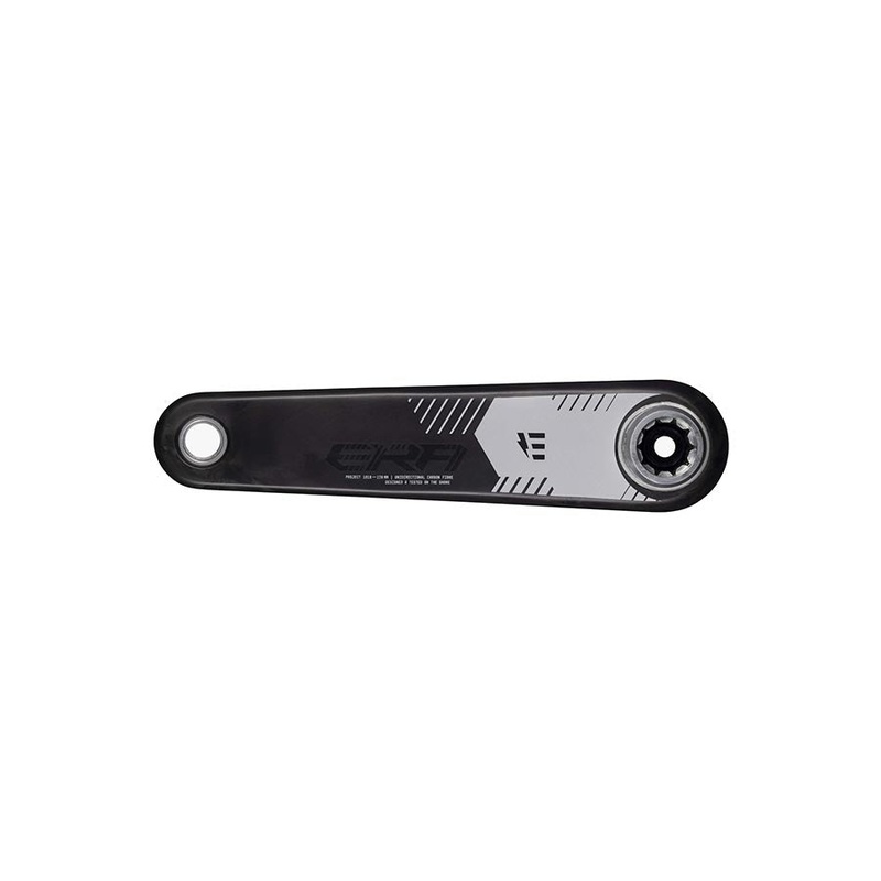 RaceFace ERA-E Ebike Crank Arm Set – 165mm BG4 Spindle Interface Carbon BLK