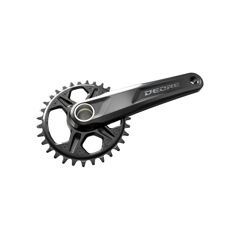 Shimano Deore FC-M6100-1 Crankset – 175mm 12-Speed 32t Black