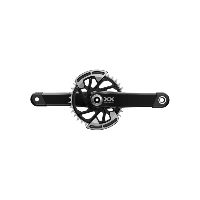 SRAM XX Eagle T-Type Wide Crankset – 170mm 12-Speed 32t Chainring Direct Mount 2-Guards DUB Spindle Interface BLK