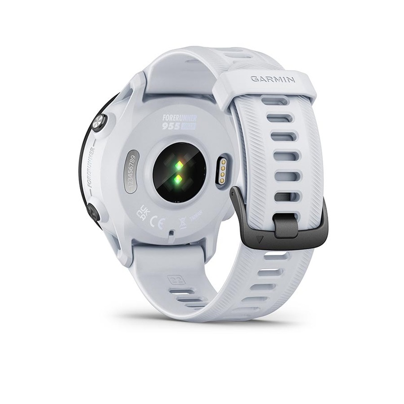 Garmin Forerunner 955 Solar GPS Smartwatch – 45.6mm Whitestone