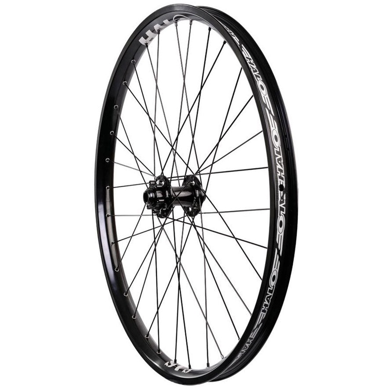 Halo SAS/MT 26″ Disc Front Wheel 32h Black