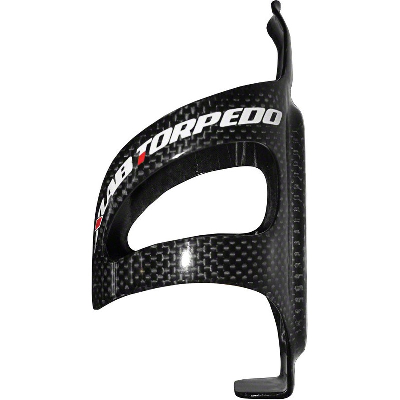 XLAB Torpedo Carbon Aero Water Bottle Cage: Black
