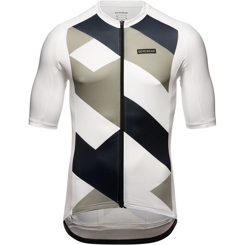 Gorewear Spirit Signal Jersey – White/Lab Gray Mens 2X-Large