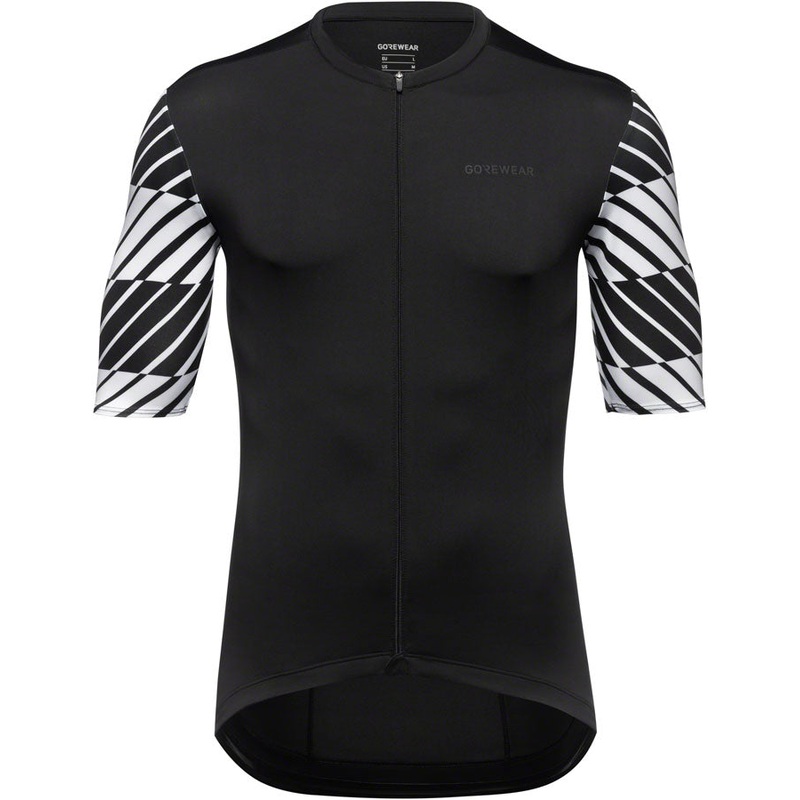 Gorewear Swiftride Optical Jersey – Black/White Mens Large