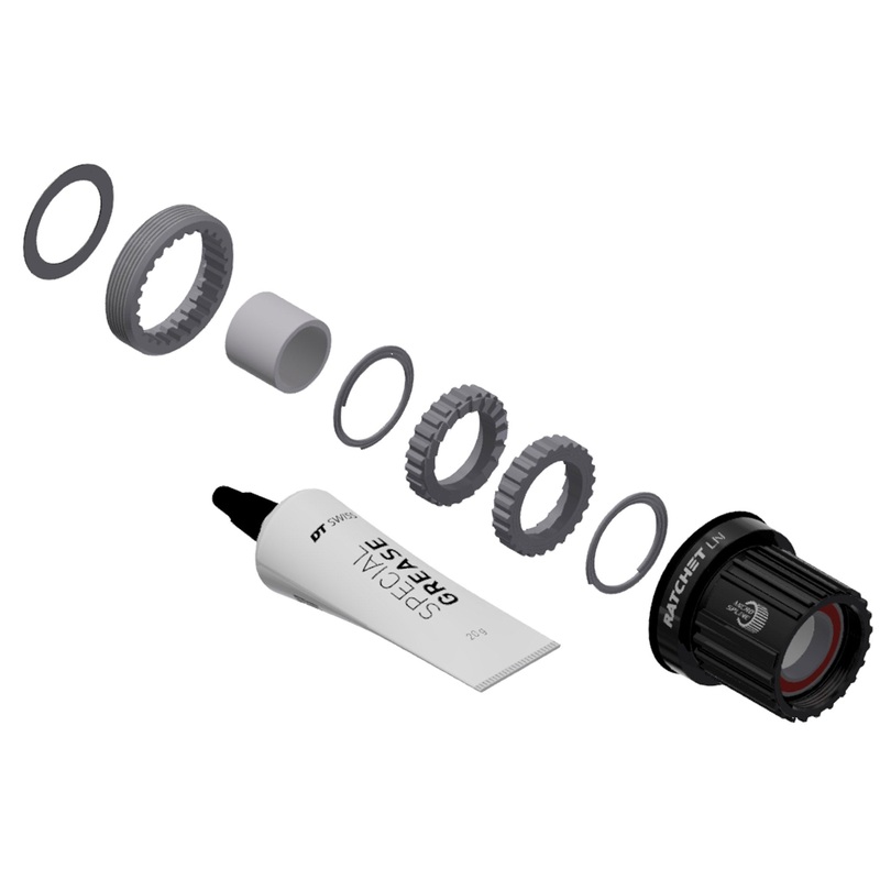 DT Swiss 370 Ratchet LN 18t Upgrade Kit MS FH Body  >
