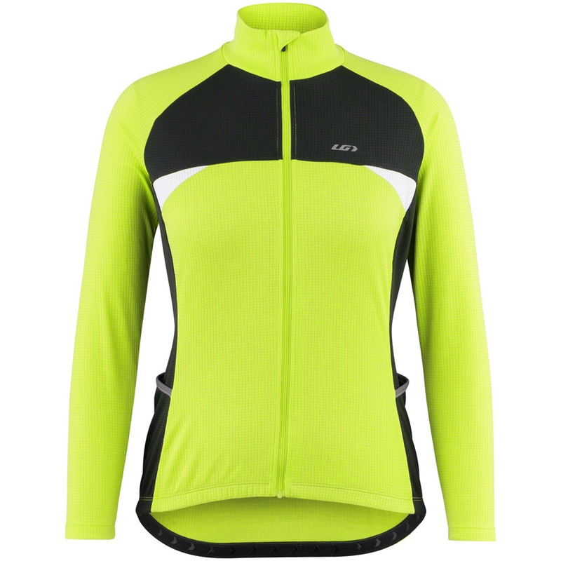 Garneau Captain Jersey – Womens Yellow/Black Medium