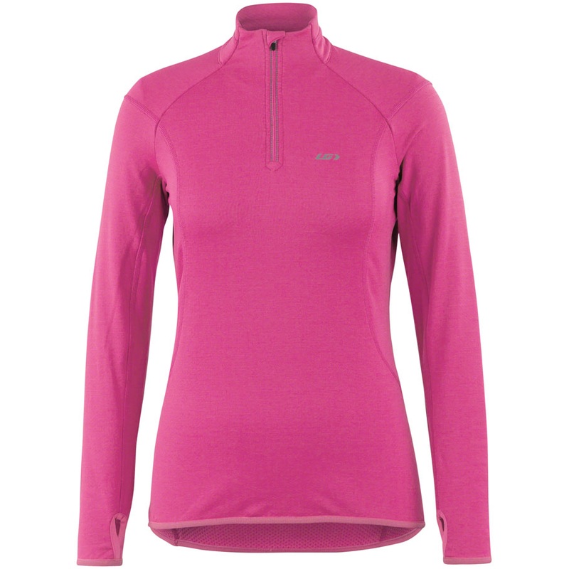 Garneau Edge 2 Long Sleeve Jersey – Peony Womens Large