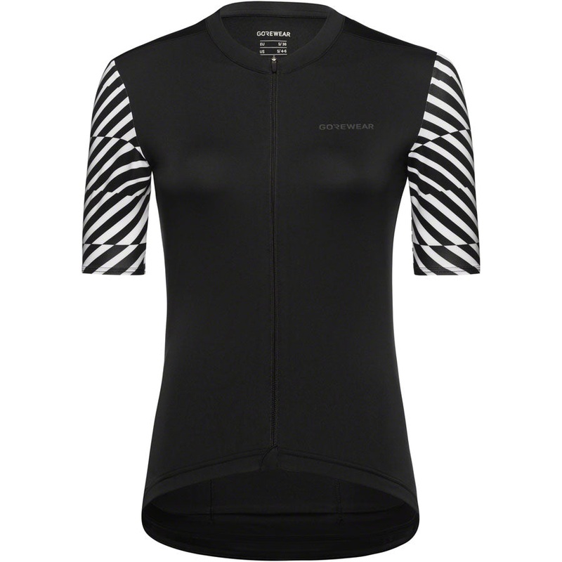 Gorewear Swiftride Optical Jersey – Black/White Womens Medium
