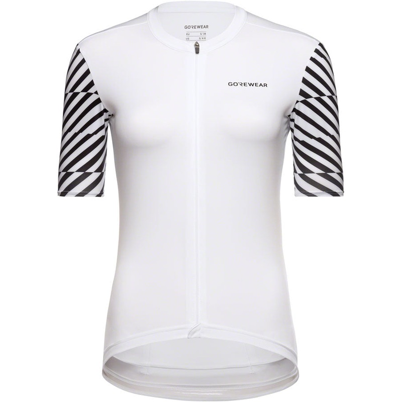 Gorewear Swiftride Optical Jersey – White/Black Womens Small