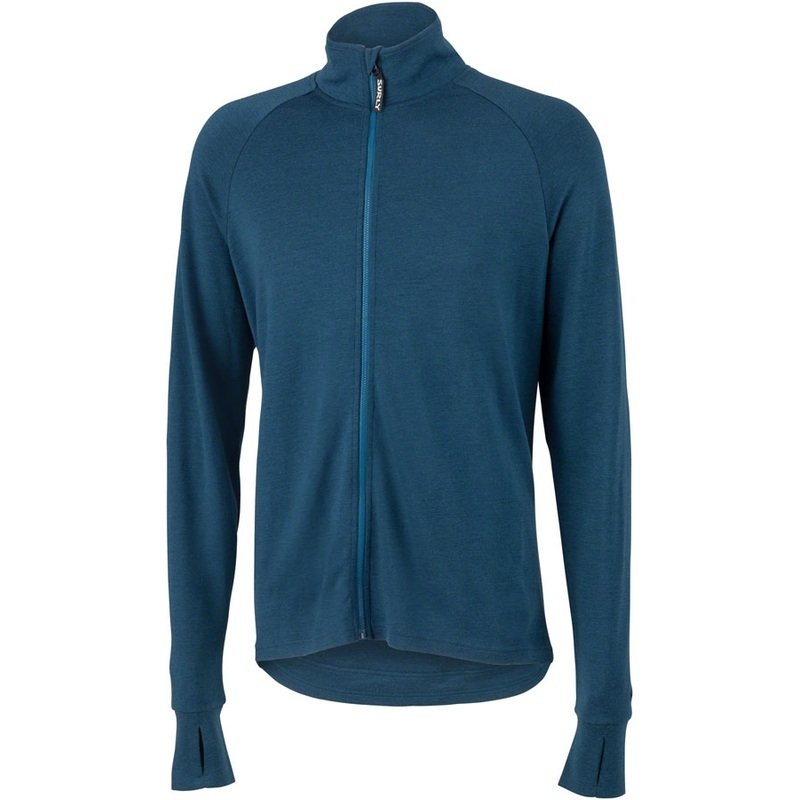 Surly Merino Wool Jersey – Navy Long Sleeve Mens X-Large