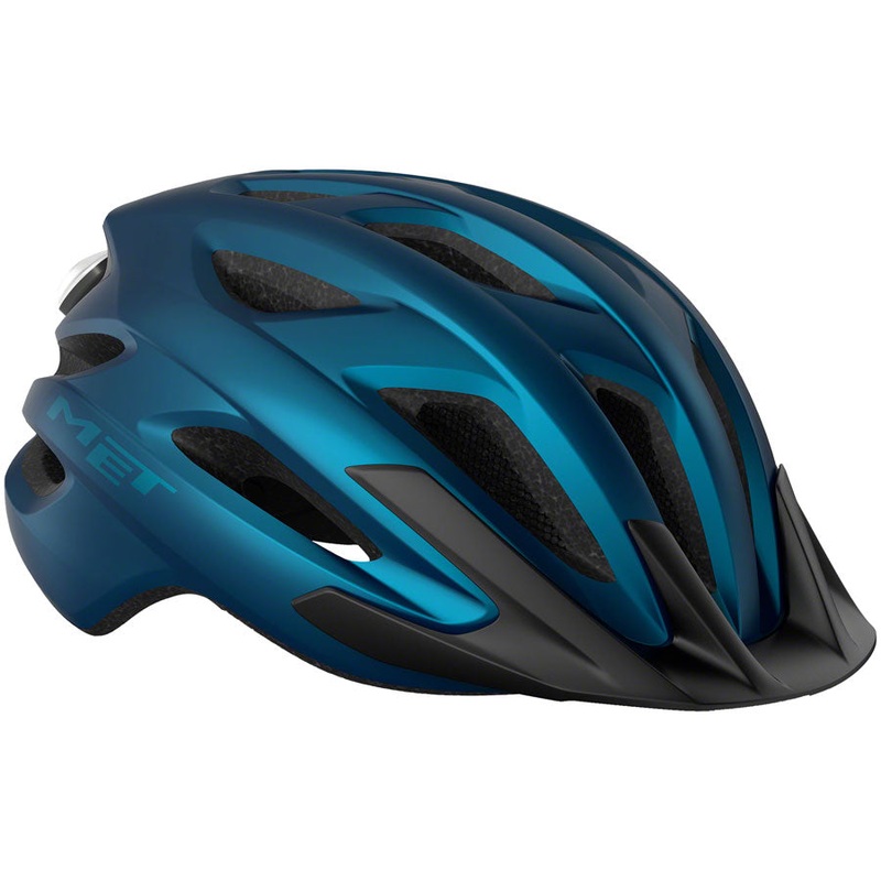 MET Crossover MIPS Helmet – Blue Metallic One Size