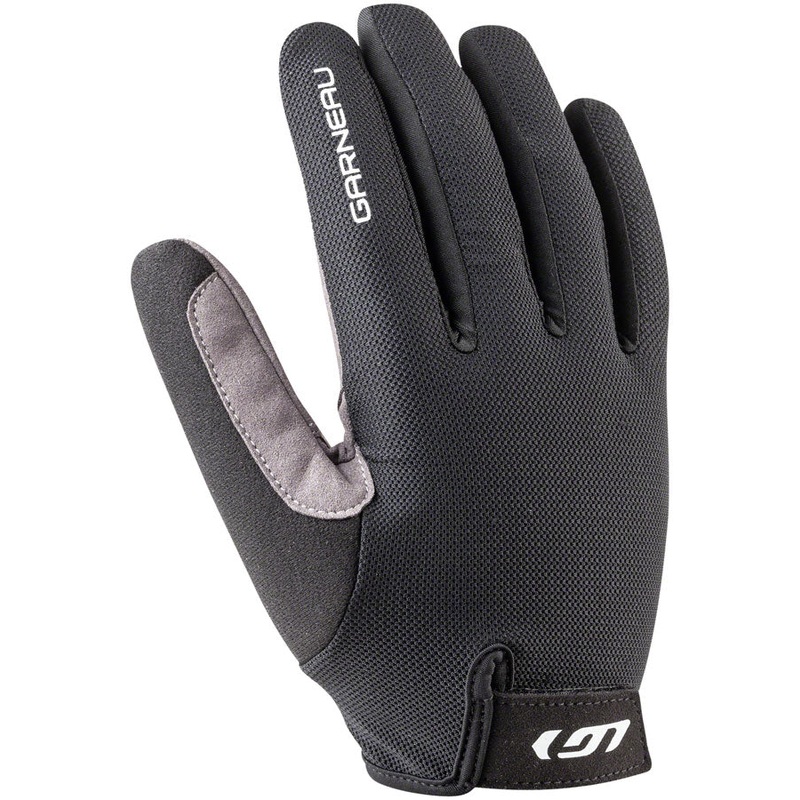 Garneau Calory Gloves – Black Full Finger Mens Medium