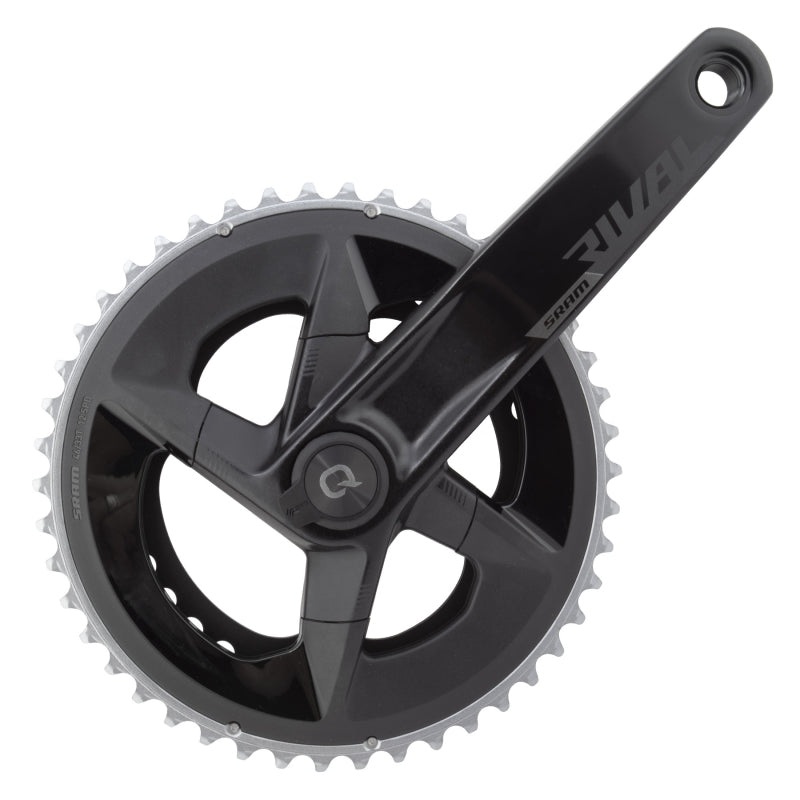 SRAM Rival AXS Crankset Quarq Power Meter – 172.5mm 12-Speed 46/33t Yaw 107 BCD DUB Spindle Interface BLK D1