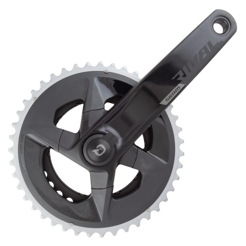 SRAM Rival AXS Wide Power Meter Crankset – 170mm 12-Speed 43/30t Yaw 94 BCD DUB Spindle Interface BLK D1