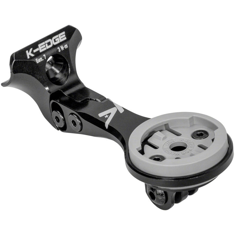 K-EDGE Wahoo Gen 7 Madone/Emonda Combo Mount – Black Anodize