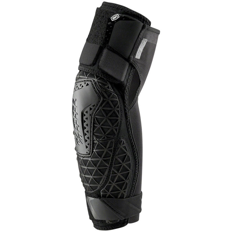 100% Surpass Elbow Guards – Black Large